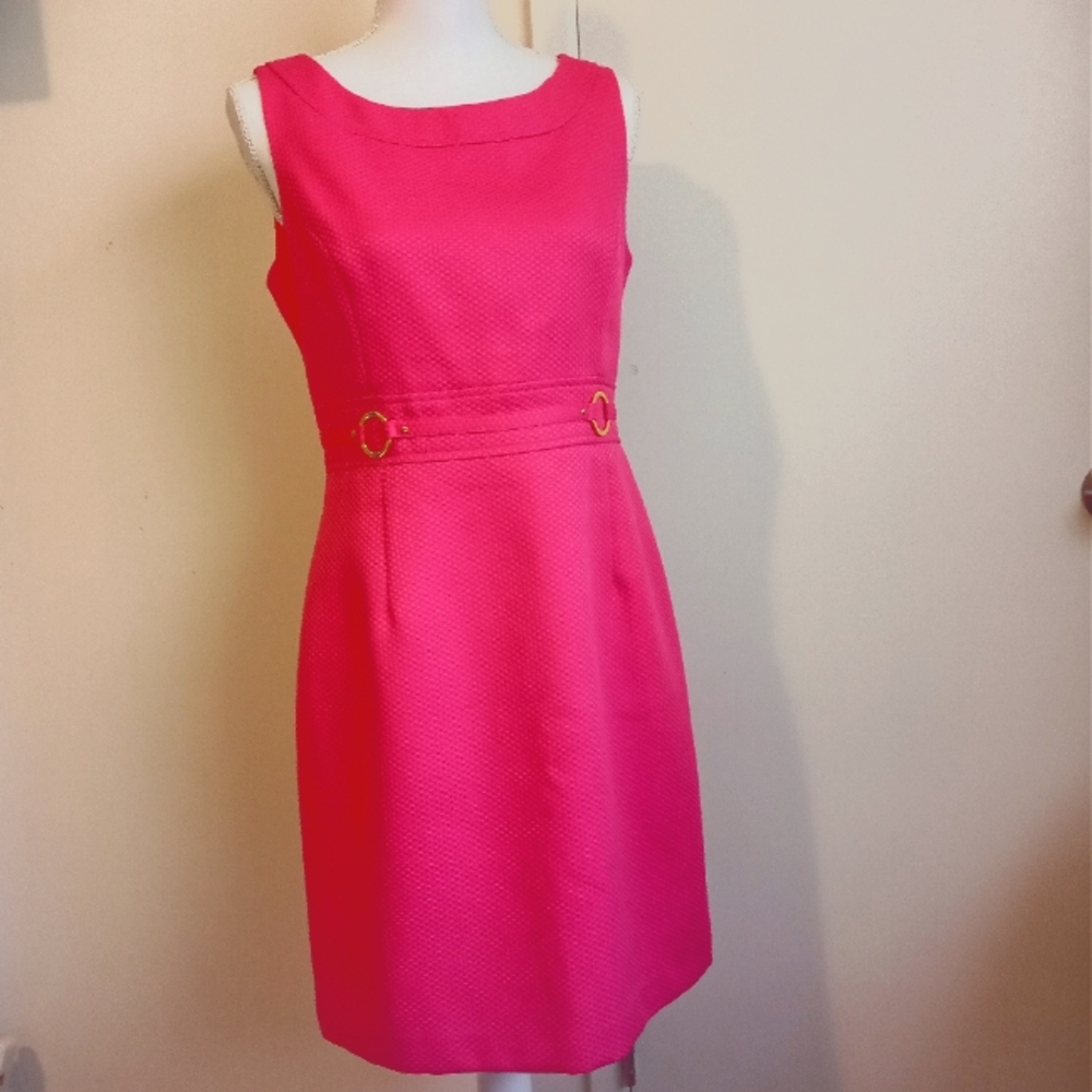 Jessica Howard Women's Sleeveless Dress Pink 10P